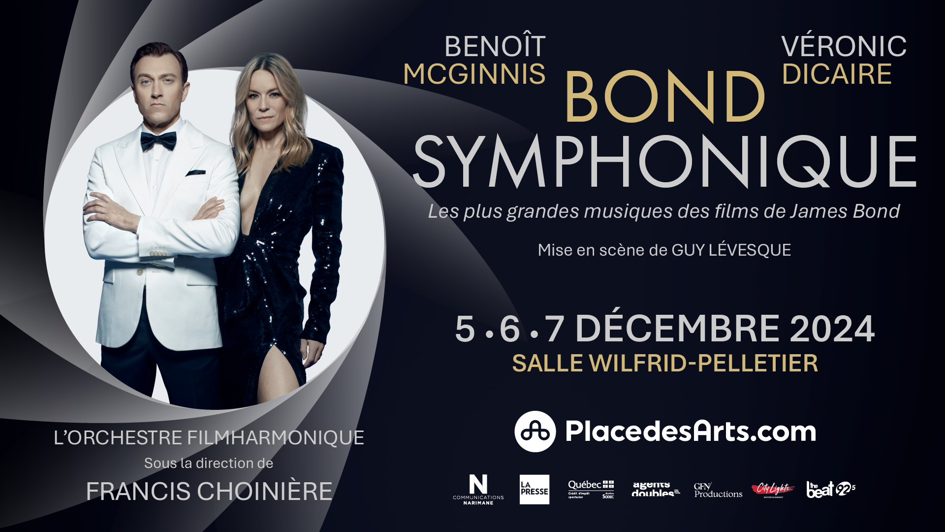 affiche bond symphonique 5,6,7 decembre place des arts