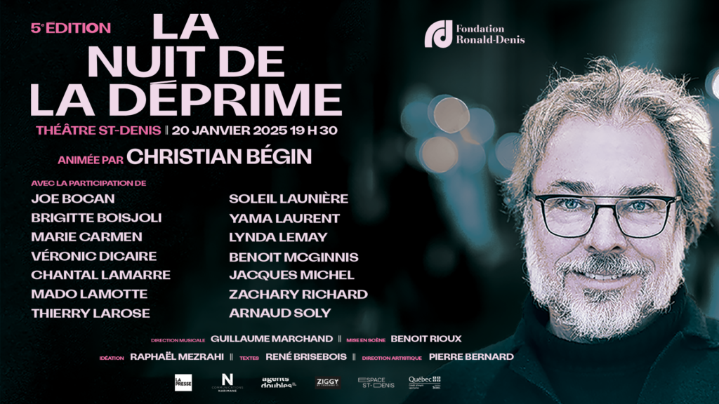 La nuti de la dérpime 5th edition theater Saint-Denis de l’Espace St-Denis January 20, 2025